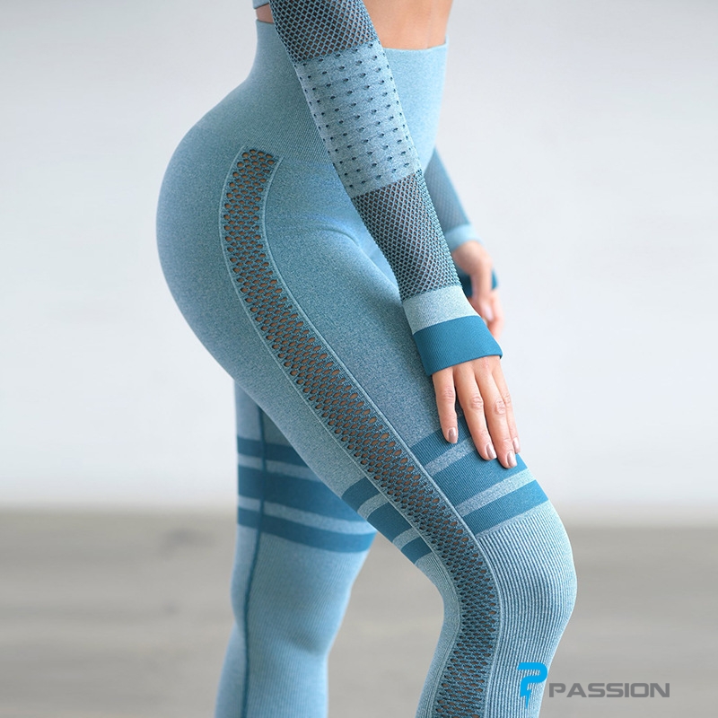 Quần legging gym nữ cao cấp G118 (màu xám)