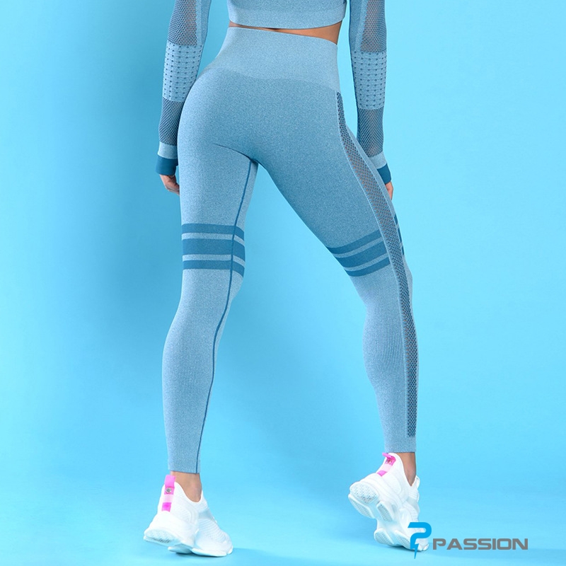 Quần legging gym nữ cao cấp G118 (màu xám)