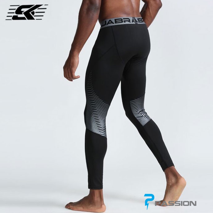 Quần legging tập gym nam Z154 (màu đen)
