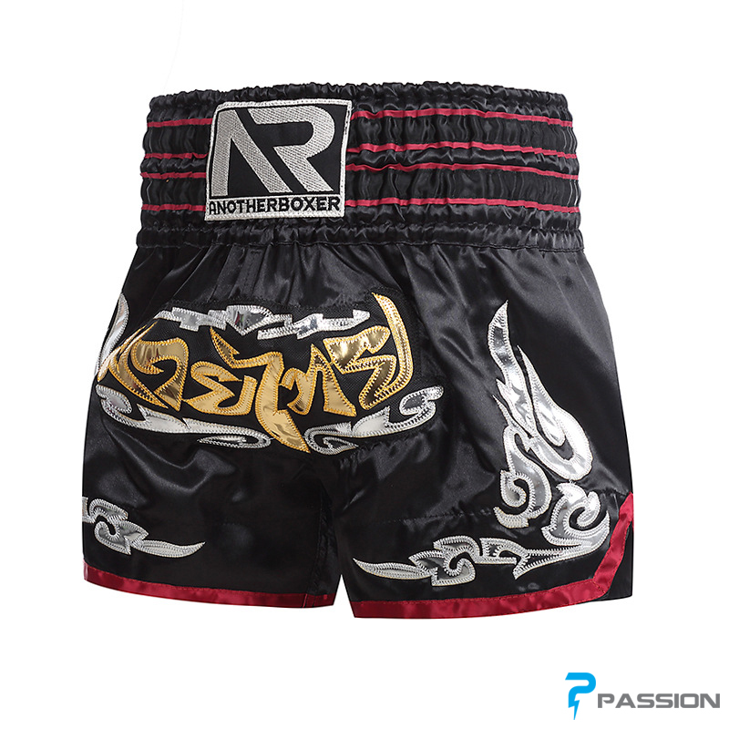 Quần Muay Thái AnotherBoxer MT99 (Đen Cam)