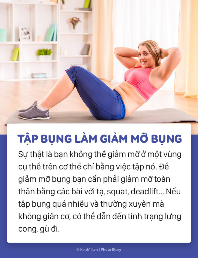 Để giảm cân và có vóc dáng đẹp hãy tránh những hiểu lầm sau