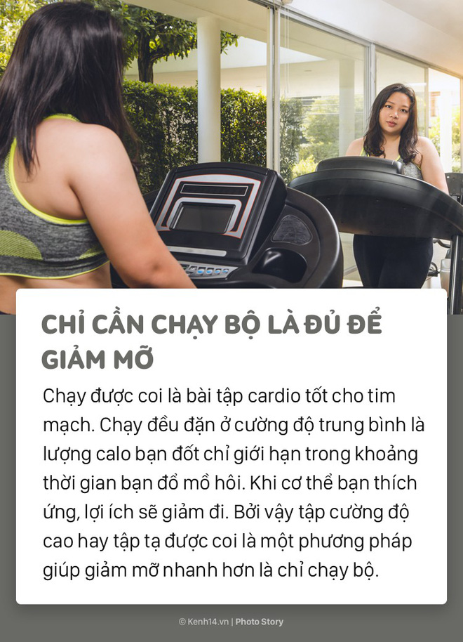 Để giảm cân và có vóc dáng đẹp hãy tránh những hiểu lầm sau