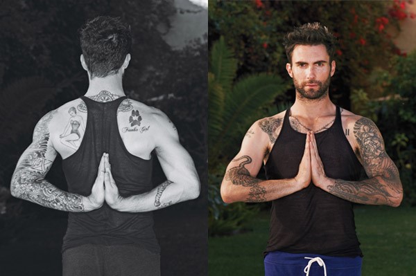 Sao nam Hollywood sở hữu cơ bụng 6 múi nhờ yoga