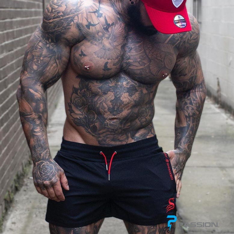 Quần short squat nam Stay Shredded Z178 (Đen)