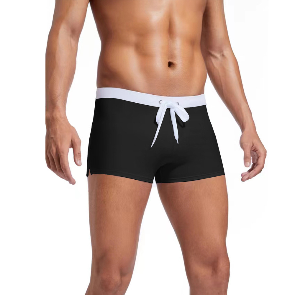 Quần bơi nam, quần đi biển nam dáng boxer có túi sau QB48